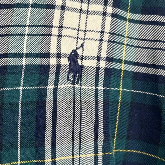 Ralph Lauren Men's Blake Plaid Button Down Shirt XL Long Sleeve Tartan Cotton - Picture 3 of 6